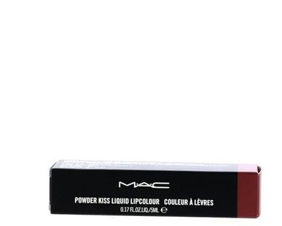 MAC Powder Kiss Liquid Lipcolour Over The Taupe