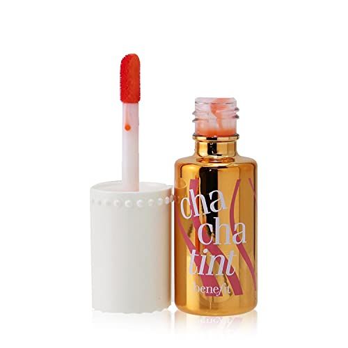 Benefit Cha Cha Tint Mango-Tinted Lip &amp; Cheek Stain, 0.2 Ounce