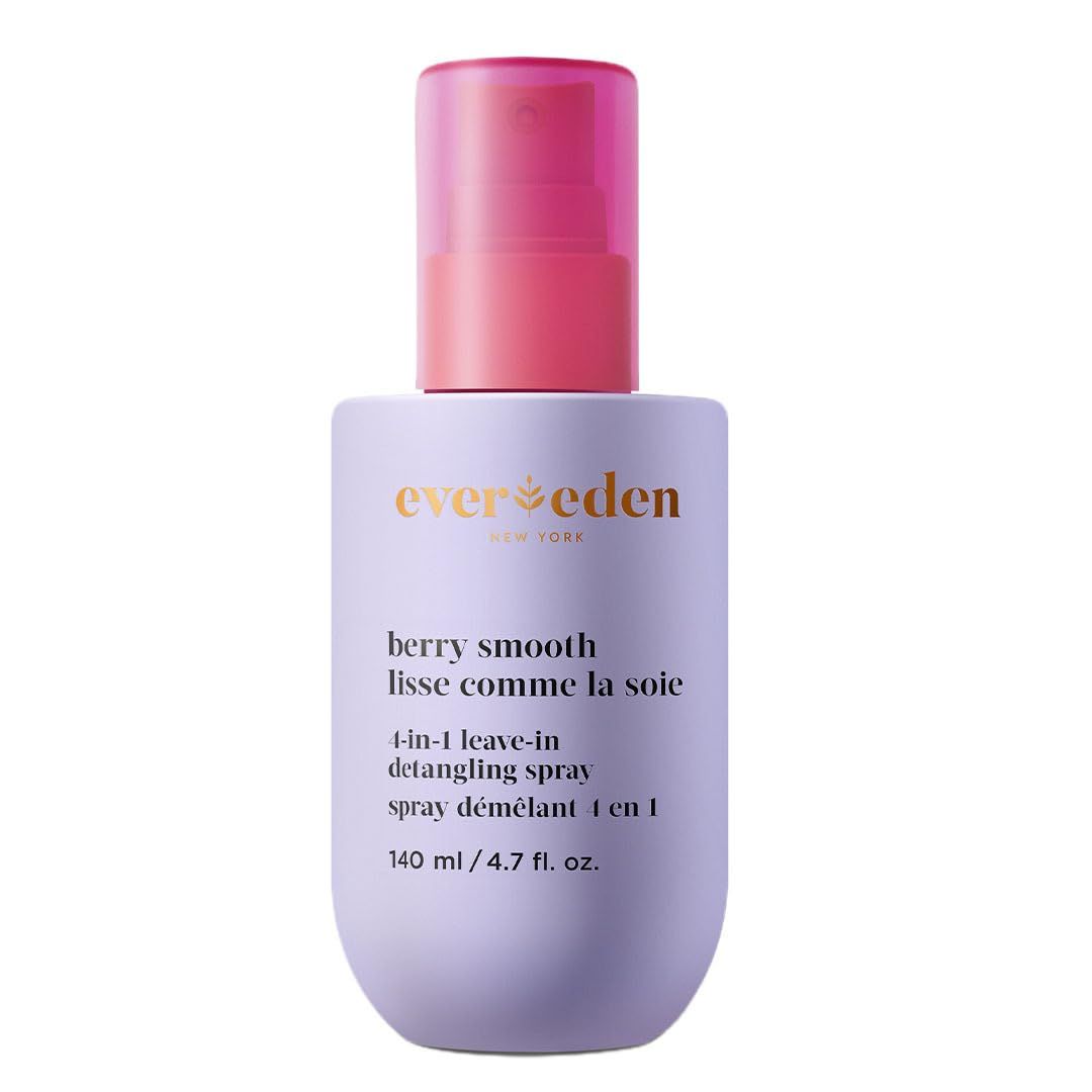 Evereden Kids Detangler Spray 4-in-1 Leave-In Hair Spray | Detangle, Moisturize, Strengthen, &amp; Protect | Easily Tackle Even the Toughest Knots | Clean &amp; Vegan All types of Hair Product for Kids