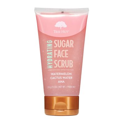 Tree Hut Watermelon &amp; Cactus Hydrating Face Scrub | Deep Cleans Pores to Remove Dead Skin &amp; Impurities | Nourishing Essential Body Care | 7.4 fl oz.