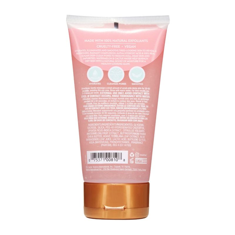 Tree Hut Watermelon &amp; Cactus Hydrating Face Scrub | Deep Cleans Pores to Remove Dead Skin &amp; Impurities | Nourishing Essential Body Care | 7.4 fl oz.