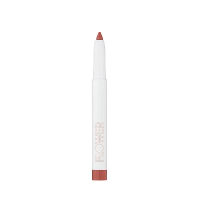 FLOWER BEAUTY By Drew Barrymore Scribble Stick Lip Liner  Eyeliner - Smooth Application  Blendable - 2-in-1 Lip  Eye Liner (Tickle Me Pink)
