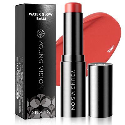 YOUNG VISION Radiant Balm - Luminous Highlighter &amp; Moisturizer for Face, Cheeks, Lips | Natural Glow, Dewy Finish, Hydrating &amp; Non-Greasy, Long-Lasting Lightweight Formula