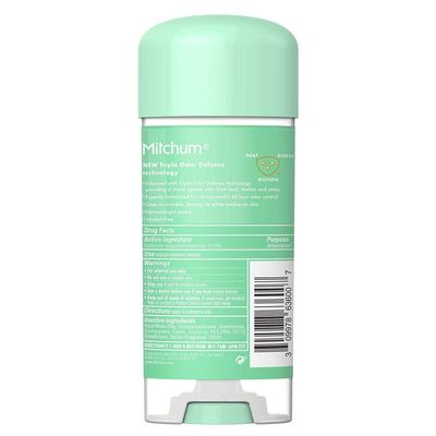 Mitchum Anti-Perspirant &amp; Deodorant for Women, Power Gel, Powder Fresh, 3.4 oz (96 g) (Pack of 4)