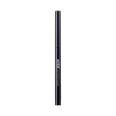 KISS New York Pro Intense Gel Eyeliner with Built-in Sharpener, Waterproof, Smudge-proof, Long Lasting Gel Eyeliner Pencil (Black)