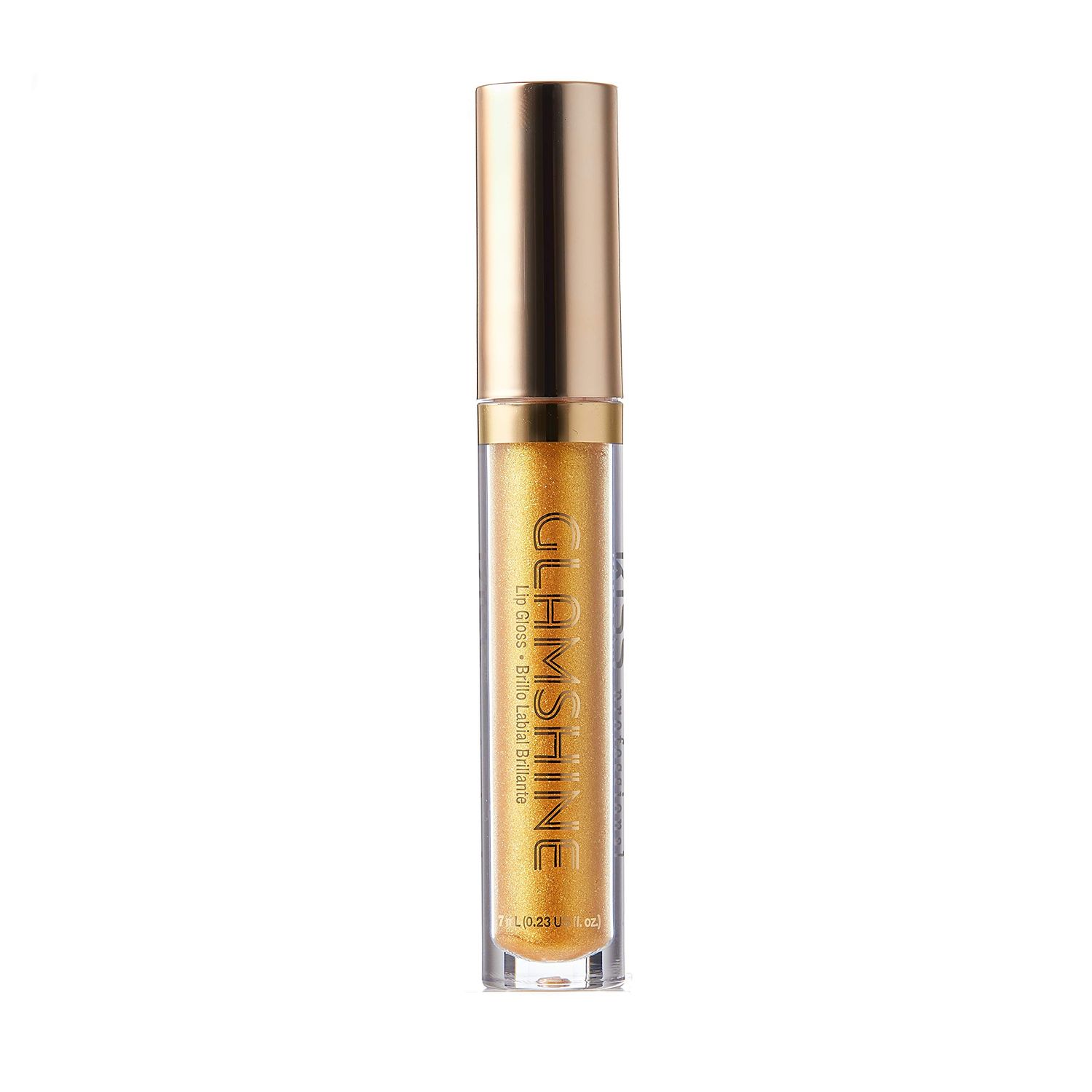 KISS Glam Shine Vita Lip Gloss (1 PACK, Gold Spot)