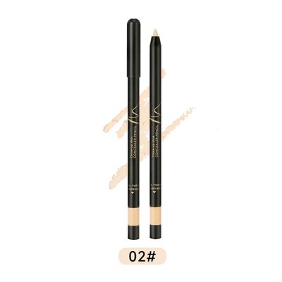 KISSIO Concealer Pencil,Under Eye Concealer,Cover Acne and Freckles,Brightener,Waterproof Long-lasting Concealer02#NATURAL)