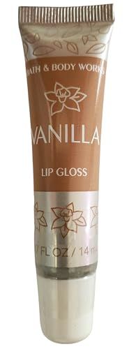Bath &amp; Body Works Vanilla Lip Gloss .47 Fluid Ounces Full Size
