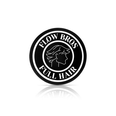 Flow Bros Men&#39;s Hair Clay - Strong Hold, Nourishing Formula, Low Shine - Adds Volume and Texture - 2oz