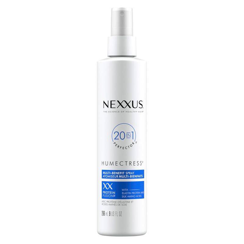 Nexxus Humectress Leave-In Conditioner Spray 20-in-1 Perfector for Dry Hair With Biotin &amp; Hyaluronic Acid 9oz