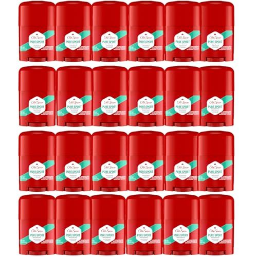 Old Spice High Endurance Anti-Perspirant Deodorant for Men, 48 Hour Protection, Pure Sport Scent, 0.5 Oz (Pack of 24)