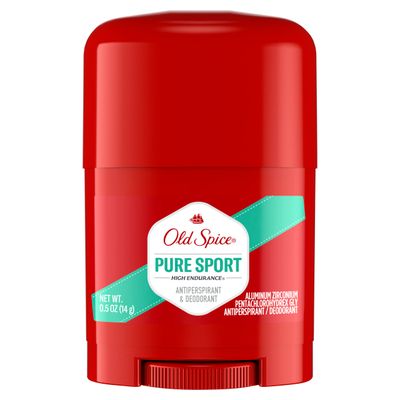 Old Spice High Endurance Anti-Perspirant Deodorant for Men, 48 Hour Protection, Pure Sport Scent, 0.5 Oz (Pack of 24)