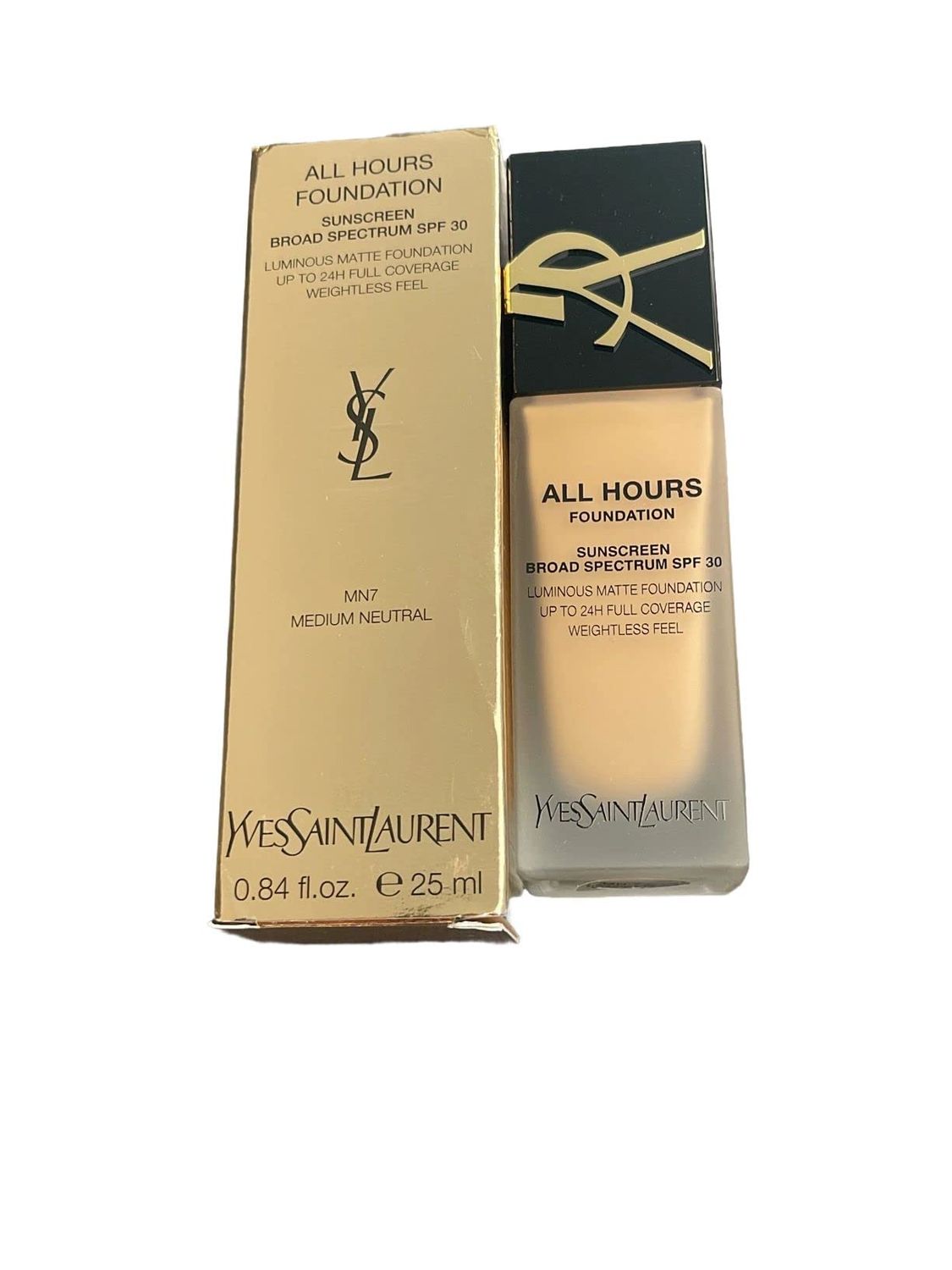 All hours Foundation SPF 30 - MN7 by Yves Saint Laurent for Women - 0.85 oz Foundation