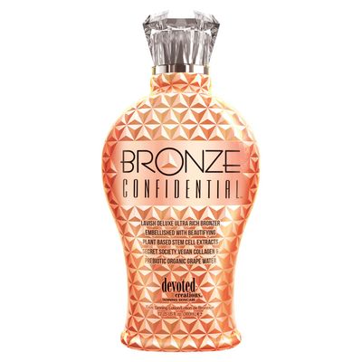 Devoted Creations Bronze Confidential - Lavish Deluxe Ultra Rich Bronzer Dark Tanning Lotion 12.25 oz.