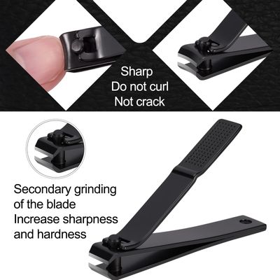 FIXBODY Nail Clipper Set, Ultra Sharp Fingernail Clipper &amp; Toenails Clippers, Nail Cutter and Nail File for Women, Nail Clipper for Men