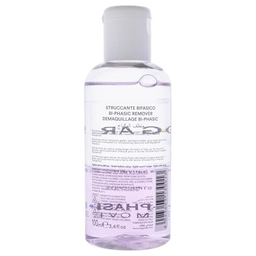 EVAGARDEN Biphasic Make-Up Remover - Suitable for All Skin Types - Water and Oil Mixture - Eliminates Waterproof Products from Eyes and Lips - Soothing and Refreshing Action Formula - 3.38 oz