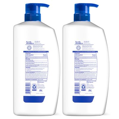 Head &amp; Shoulders Shampoo, Daily-Use Anti-Dandruff Paraben Free Treatment, Dry Scalp Care with Almond Oil, 32.1 fl oz, Twin Pack
