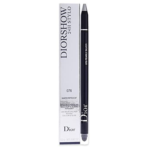 Christian Dior Diorshow 24H Stylo Waterproof Eyeliner - 076 Pearly Silver Women 0.01 oz C014300076