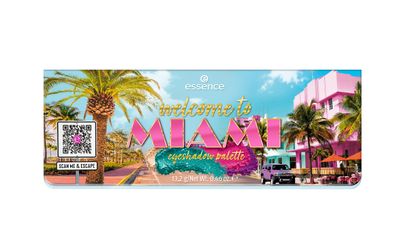 essence | Welcome to Miami Eyeshadow Palette | 12 Highly Pigmented, Matte &amp; Metallic Shades | Vegan &amp; Cruelty Free &amp; Paraben Free