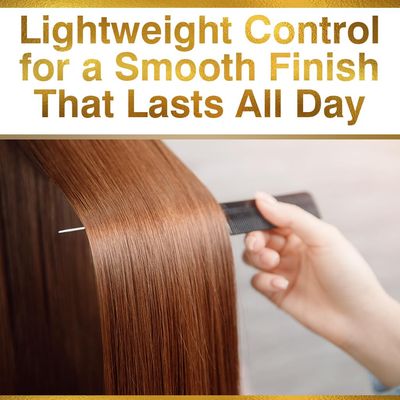 CHI Keratin Flex Finish Hair Spray, Lightweight Spray For Long-Lasting, Smooth Styling, Eliminates Frizz &amp; Flyaways &amp; Seals Out Humidity, 10 Oz