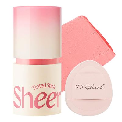 MAKEHEAL SHEER STICK BLUSH, 3 in 1 Multi stick, moisturizing, creamy, lightweight, versatile, easy to use on the go, blends effortlessly, 6g 0.2 Oz (03 PINK FROLLY, 0.2 Oz)