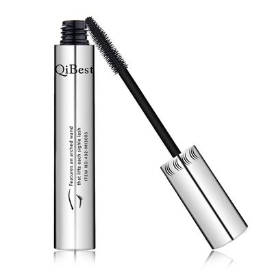 Makeup QiBest female silver tube big eye eye black slim curling professional effective waterproof plump smooth three-dimensional stretching liquid pure hypoallergenic organic zero cruel all natural