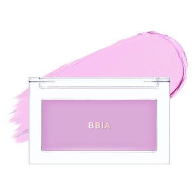 BBIA Ready To Wear Downy Cheek Cream Blush 8 Color - Creamy Blendable &amp; Buildable Blush Dewy Texture &amp; Matte Finish High Pigment Longlasting Lightweight Natural Face Makeup, 0.12oz (04 DOWNY LAVENDER)