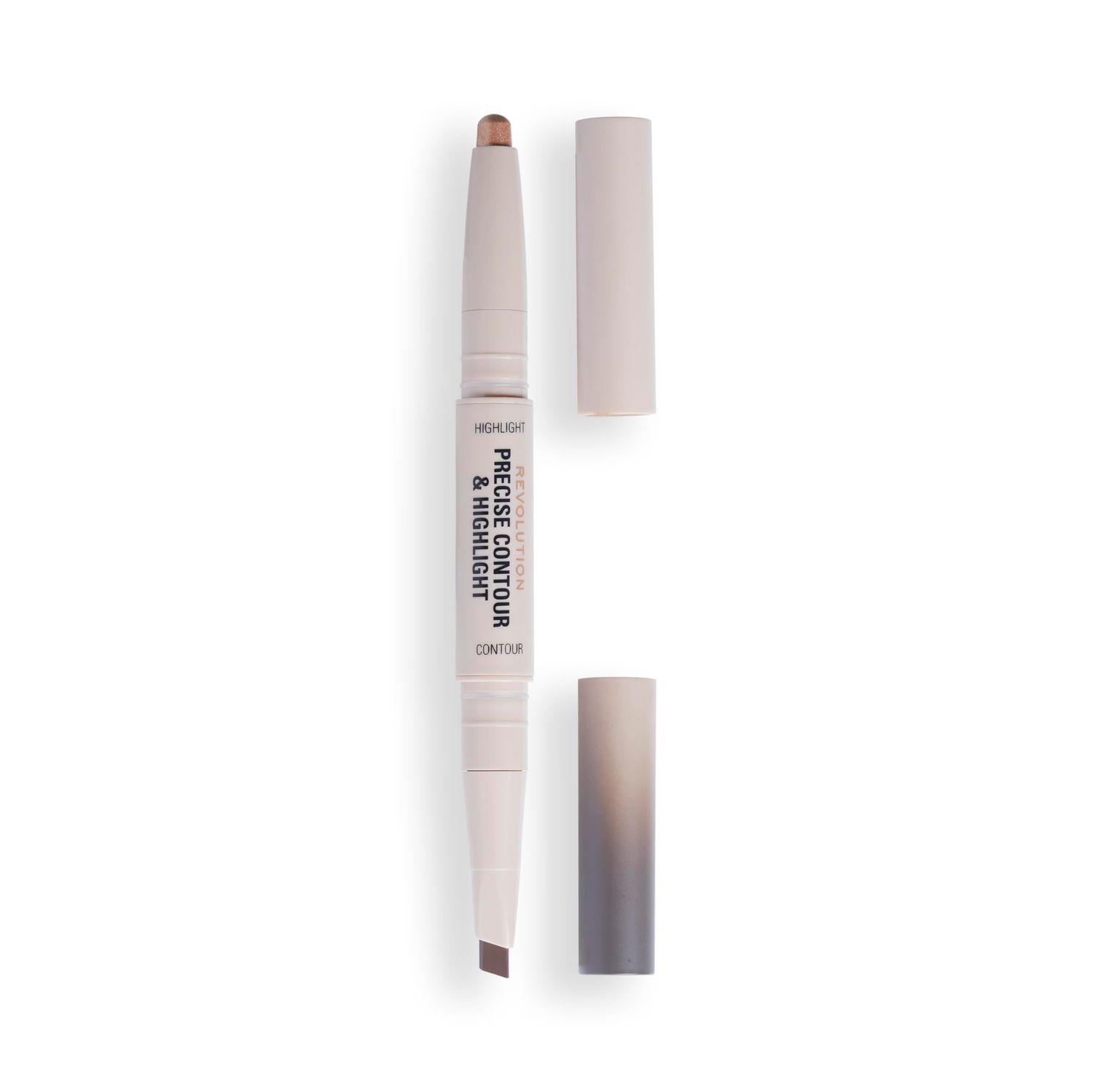 Revolution Beauty, Precise Contour &amp; Highlight Stick, All-In-One Face Makeup Product, Highly Blendable with Matte Finish, Vegan &amp; Cruelty-Free, Light