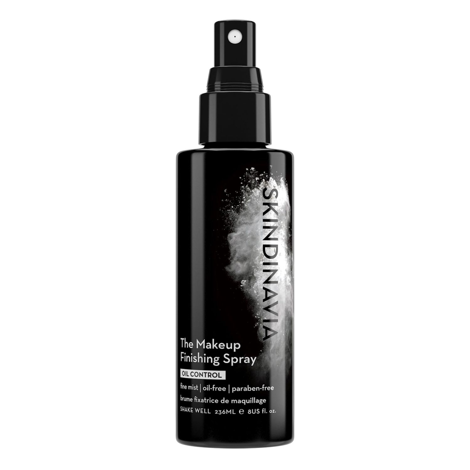 Skindinavia The Makeup Finishing Spray, Oil Control Setting Spray, For Oily Skin, Temperature-Control for All-Day Wear, Long-Lasting Up to 16 Hours, Heat-Resistant &amp; Waterproof, Fine Mist (8 Oz)
