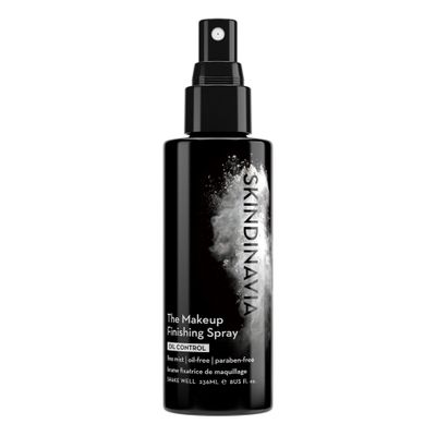 Skindinavia The Makeup Finishing Spray, Oil Control Setting Spray, For Oily Skin, Temperature-Control for All-Day Wear, Long-Lasting Up to 16 Hours, Heat-Resistant &amp; Waterproof, Fine Mist (8 Oz)