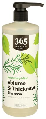 365 by Whole Foods Market, Volume &amp; Thick Shampoo Rosemary Mint, 32 Fl Oz