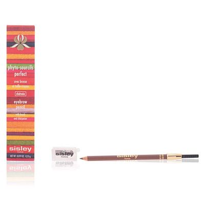 sisley paris Phyto Sourcils Perfect Eyebrow Pencil with Brush and Sharpener Chatain, 0.01 Ounce