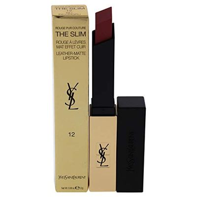 Yves Saint Laurent Rouge Pur Couture The Slim Matte Lipstick - 12 Nu Incongru Women 0.08 oz