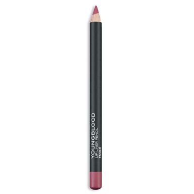 Youngblood Clean Luxury Cosmetics Lip Liner Pencil, Rose | Long Lasting Creamy Matte Lip Liner Pencil | Cruelty Free, Paraben Free, Gluten Free, Vegan