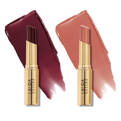 LAURA GELLER NEW YORK Jelly Balm Hydrating Lip Color Duo - Very Black Cherry  Sugar &amp; Spice - Holiday 2024