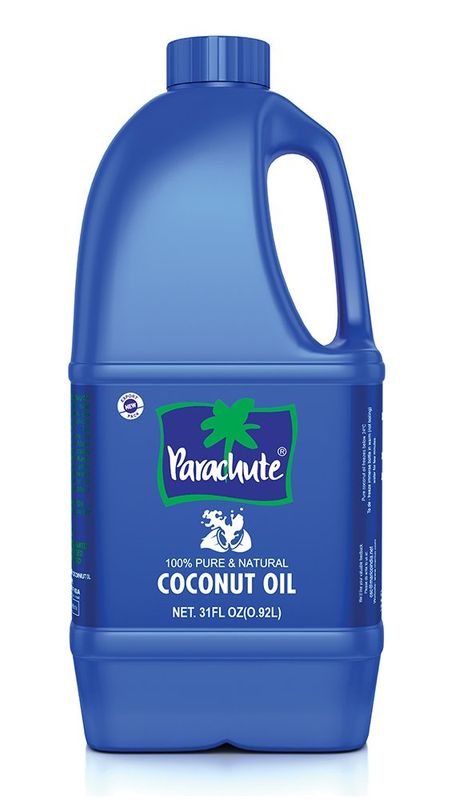 Parachute 100% Pure and Natural Unrefined Coconut Oil | No Chemicals &amp; Added Preservatives | 31 fl.oz