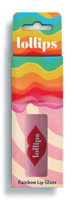 Snails Lollips Rainbow Swirl Lip Gloss for Girls from 3 Years Old Different Flavors Available - Safe for Kids