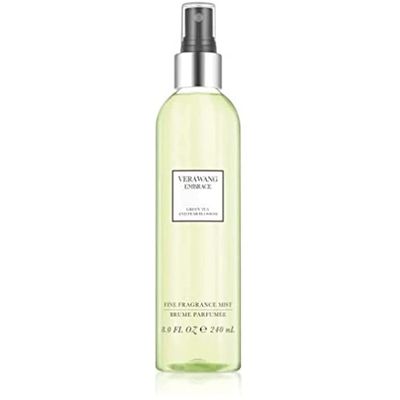 Vera Wang Embrace Green Tea and Pear Blossom Body Mist 8.4 fl oz (Pack of 1), Notes of Earthiness, Peony, and Sandalwood, Women&#39;s Fragrance, Long Lasting, Everyday Fragrance