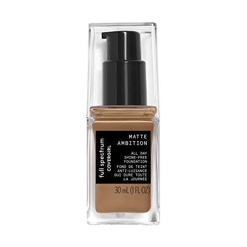 COVERGIRL Matte Ambition, All Day Foundation, Tan Golden 2, 1.01 Ounce