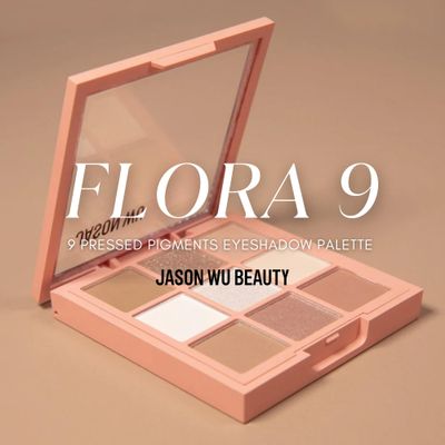Jason Wu Flora 9 Eye Shadow Pallete - 9 Pigmented, Buildable, Blendable Color Pallete - 0.19 Oz - Desert Rose