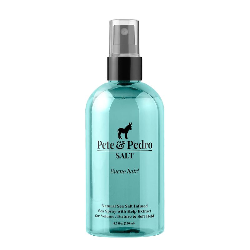 Pete &amp; Pedro SALT - Natural Sea Salt Spray for Hair Men &amp; Women, Adds Instant Volume, Texture, Thickness, &amp; Light Hold | Texturizing &amp; Thickening | As Seen on Shark Tank, 8.5 oz.