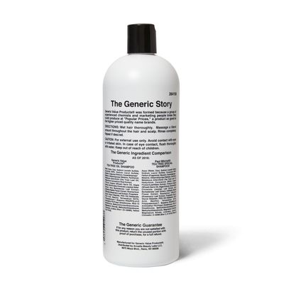 Generic Value Products Tea Tree Oil Shampoo, Leaves Hair Soft and Manageable, Leaves Scalp Clean and Tingling, Adds Vitality and Luster, 33.8oz