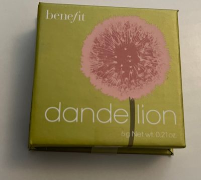 Benefit dandelion brightening finishing powder deluxe travel size 0.12 oz 3.5gram