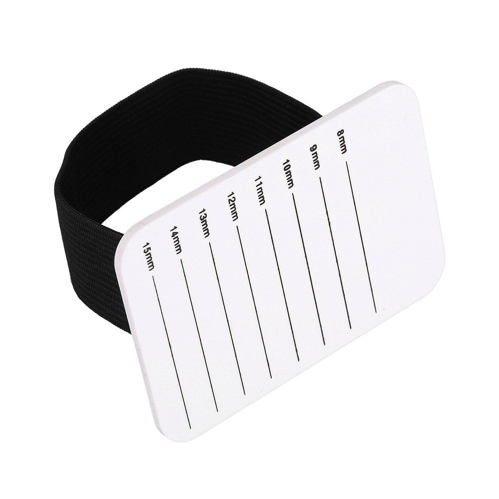 SoarUp Eyelash Holder Pad for Eyelash Extensions, 8-15mm Makeup Eyelash Tray Strip Stand Eyelash Extension Hand Plate Lashes Grafting Holder