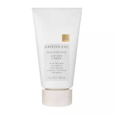Kristin Ess Castor Oil Curl Defining Cream - Leave In Cream - Texture, Hydration, Shine, Soften, Smooth, Calms Frizz - Womens Styling Product for Curly Hair - Serum for Frizzy  Dry Damaged Hair
