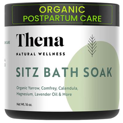 Best Organic Sitz Bath Soak for Postpartum Recovery Care New Mom Essentials &amp; Natural Hemorrhoid Treatment, 100% Natural &amp; Gentle with Pure Epsom &amp; Dead Sea Salts Witch Hazel Lavender Essential Oil