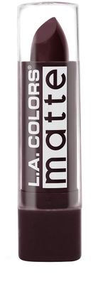 L.A. COLORS Matte Lip Color, Maroon CML552
