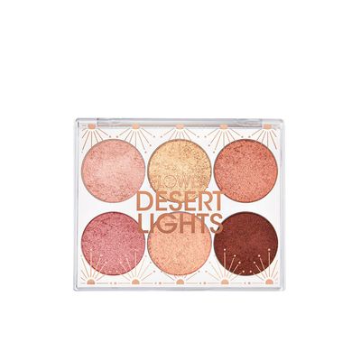 FLOWER BEAUTY By Drew Barrymore Jungle Lights Eyeshadow Palette - Blendable  Creamy Powder - Buildable - No Fall-Out - Six Shades (Jungle Lights)