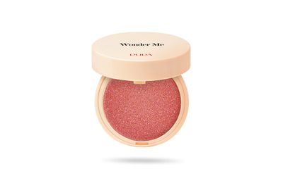 Pupa Milano Wonder Me Blush, 002 Hug Me, Glow, 0.141 oz - Smooth Texture - Blends Easily - No Powdery Effect - Talc-Free - Paraben-Free - Enriched with Hyaluronic Acid - Powder Make Up