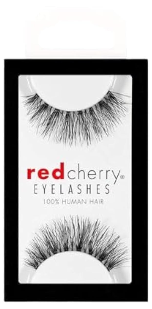 Red Cherry False Eyelashes #523 (Pack of 3 Pairs)